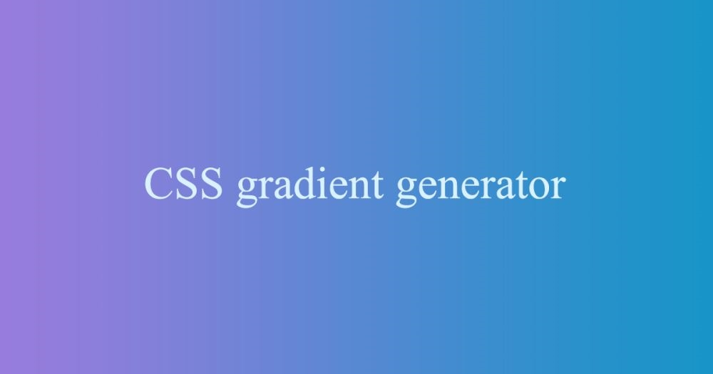 linear-gradient CSSグラデーションジェネレータ [machdesign gradient 